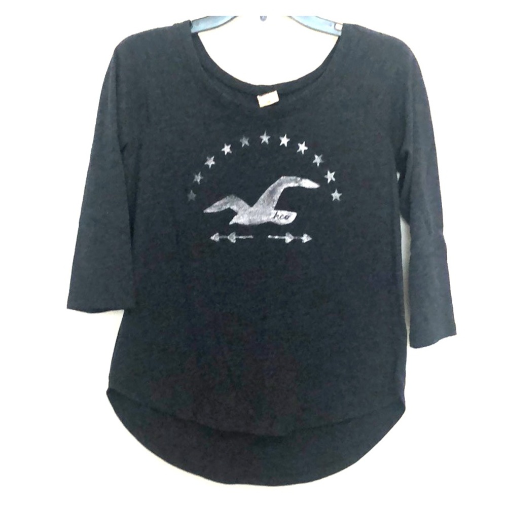 Hollister 3/4 sleeve shirt
